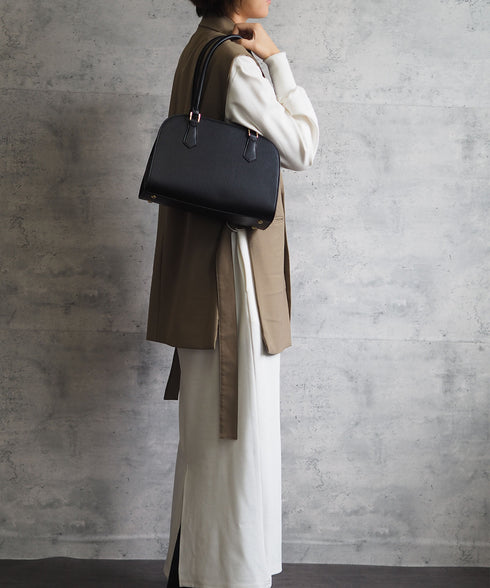 トートバッグ 2室構造 ボストン 手提げ 12-1206